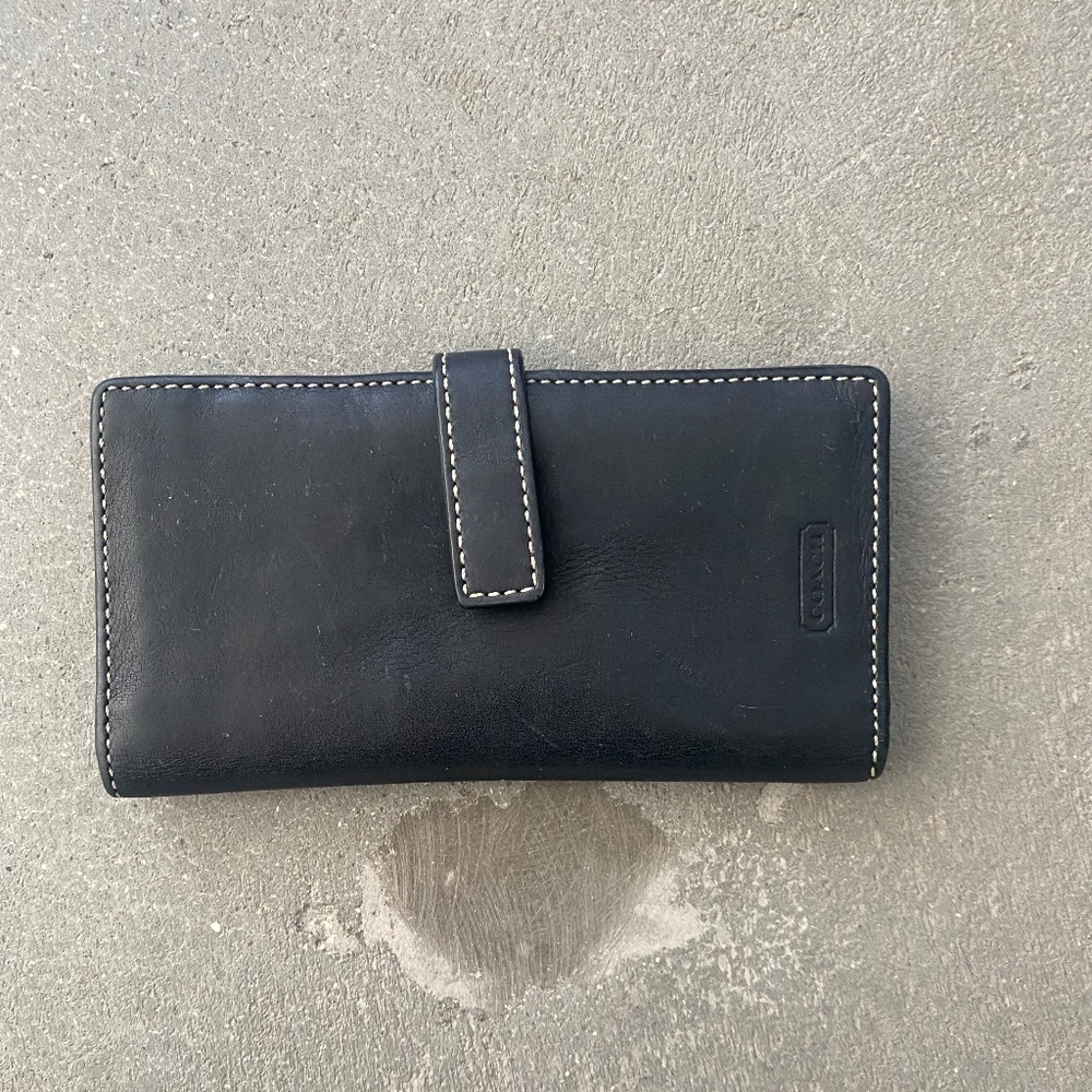 Coach Wallet Black